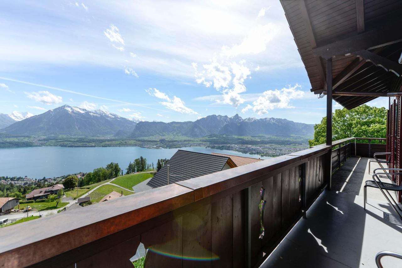 Pension Läbeshuus - Bistro Sonnegg Heiligenschwendi Extérieur photo