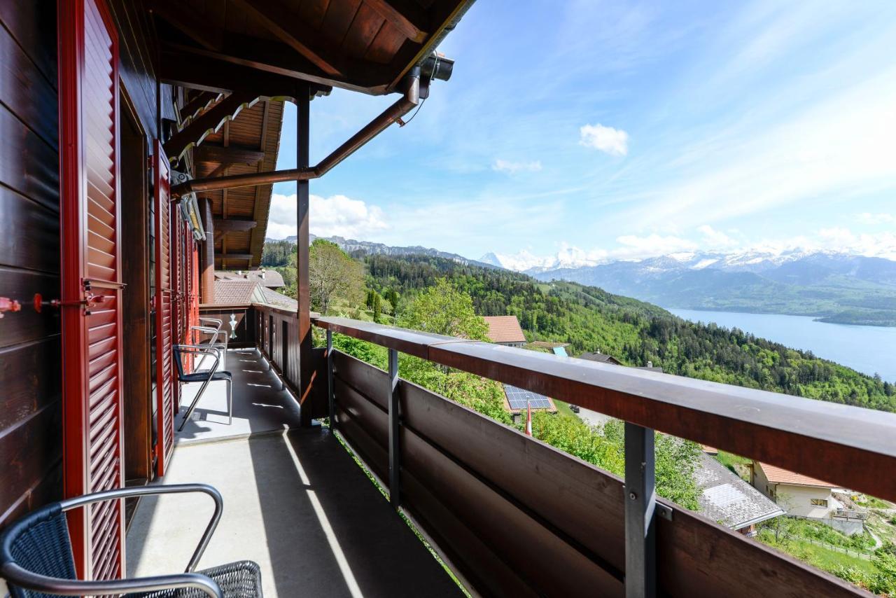 Pension Läbeshuus - Bistro Sonnegg Heiligenschwendi Extérieur photo